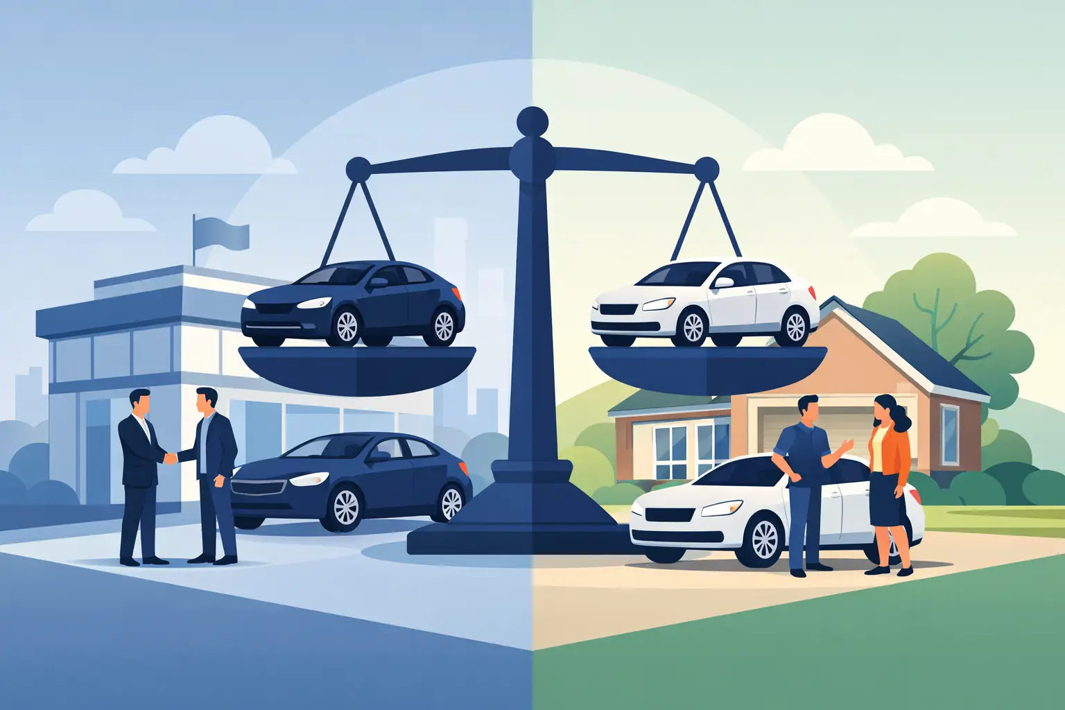 Dealer Versus Private Sale: Which Is Best?