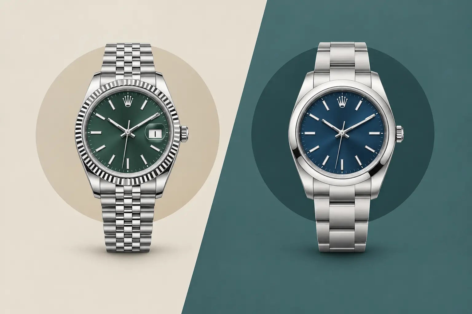 Rolex Datejust vs Oyster Perpetual Compared