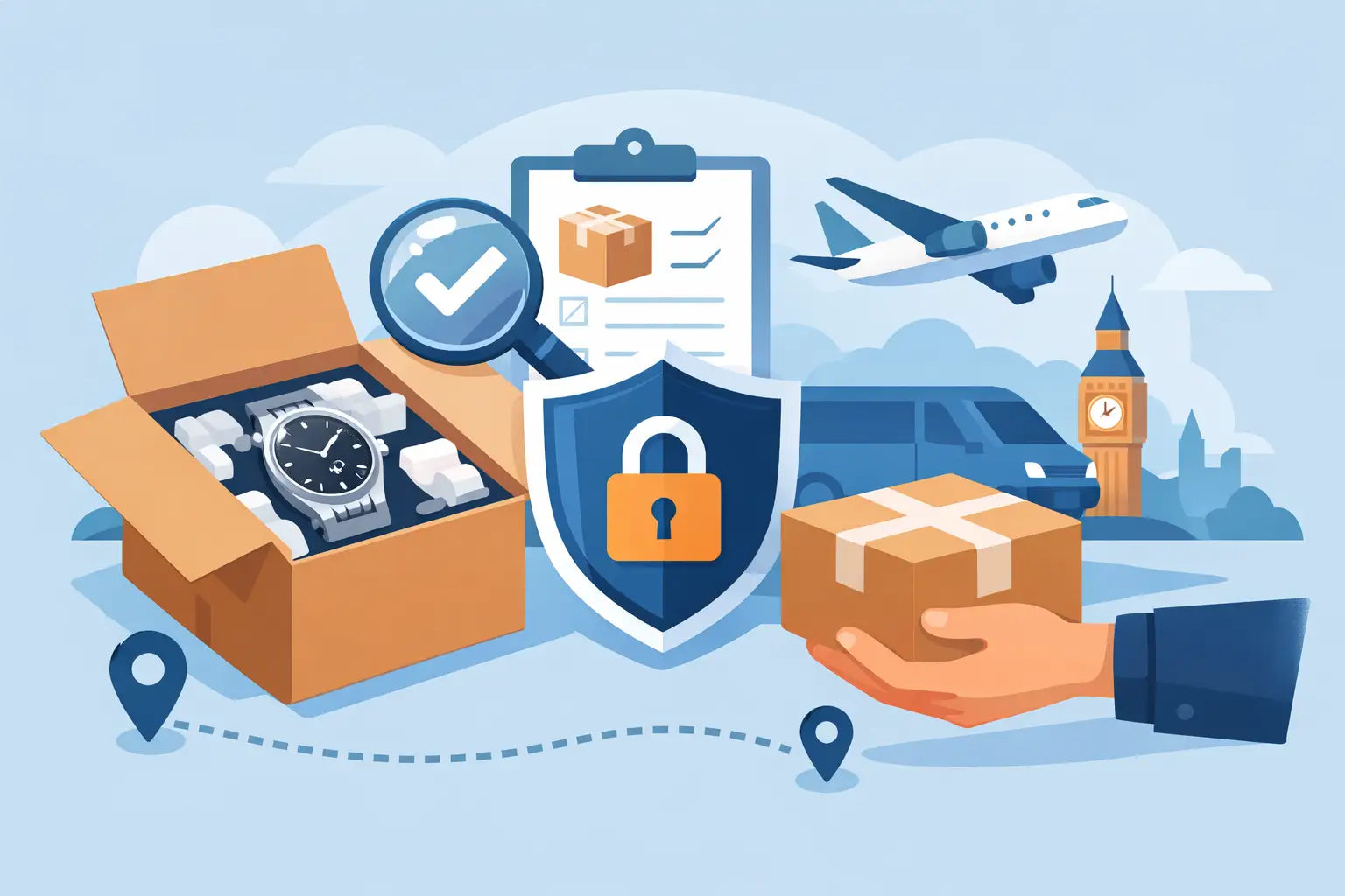 How to Insure Watch Postage Safely in the UK