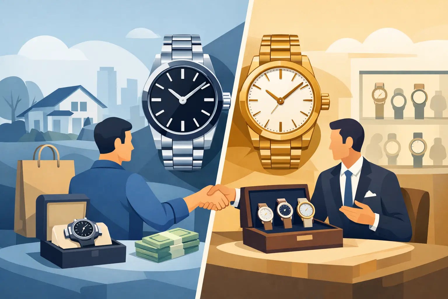 Selling Watches Privately vs Dealer Compared