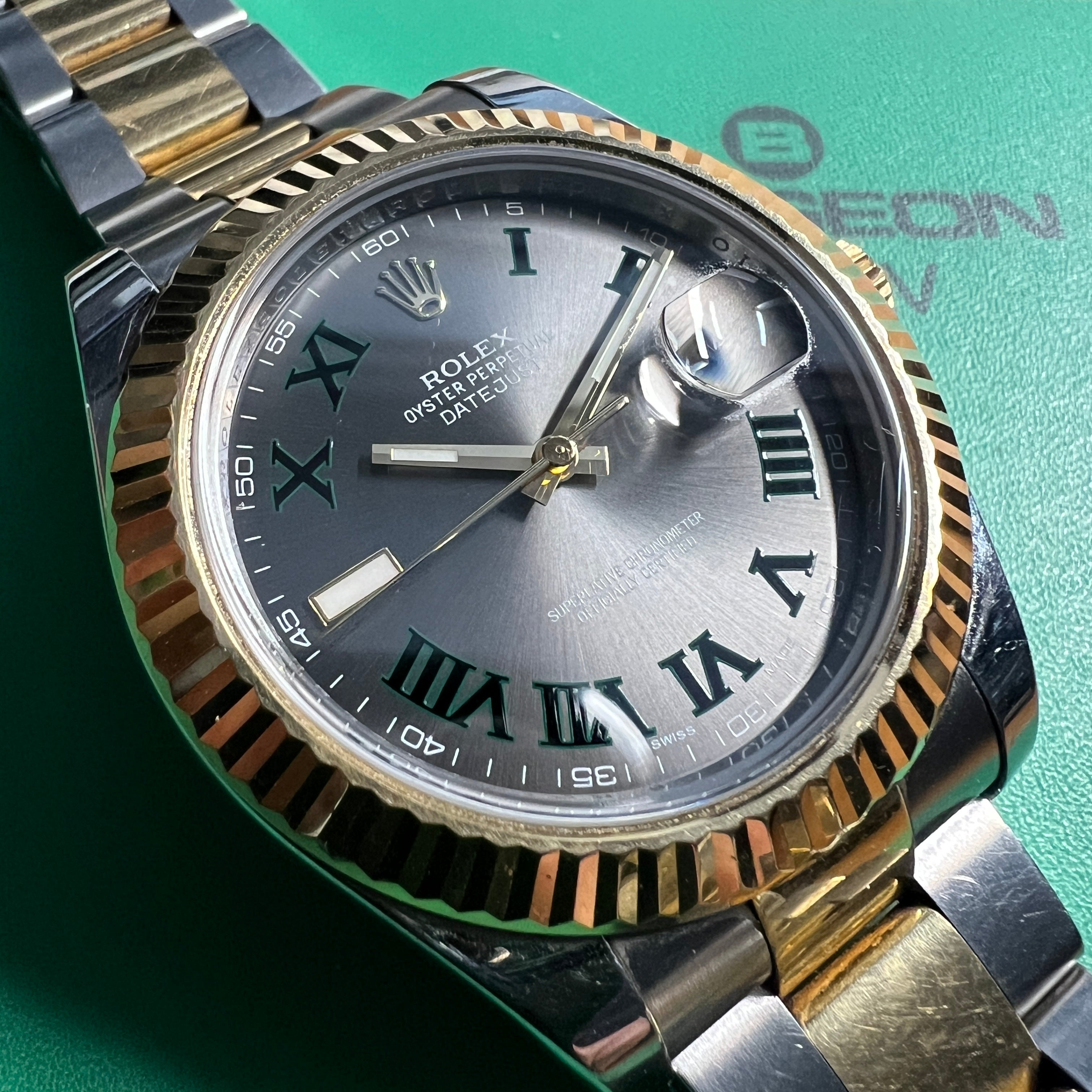 Rolex Datejust 116333 Wimbledon Dial – Available in Tunbridge Wells, Kent