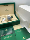 Rolex Datejust 36 Unworn 126234 2024 Blue Motif Dial.