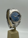 Rolex Datejust 41 reference 116334 Azzurro from 2016
