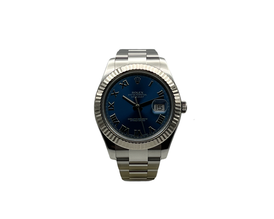 Rolex Datejust 41 reference 116334 Azzurro from 2016