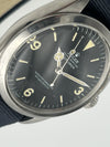 Rolex Explorer 1016 from 1967 Frog Foot, Fat Lume Dial with original Rolex papers.