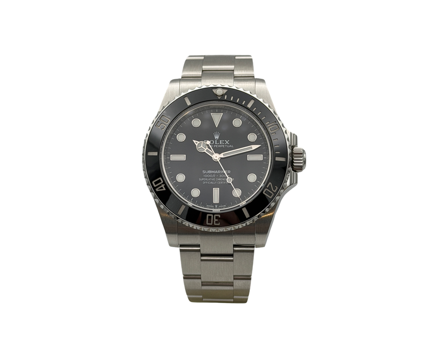 rolex none date submariner 124060
