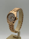 Rolex Lady-Datejust reference 179165 with factory diamond meteorite dial.