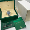 Rolex 124300 Full Set Blue Dial 41mm in box with documentation