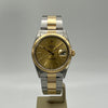 Front view of Pre-owned Rolex Date Oyster Perpetual 15233 