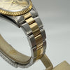Rolex Date Oyster Perpetual 15233 34mm two-tone strap
