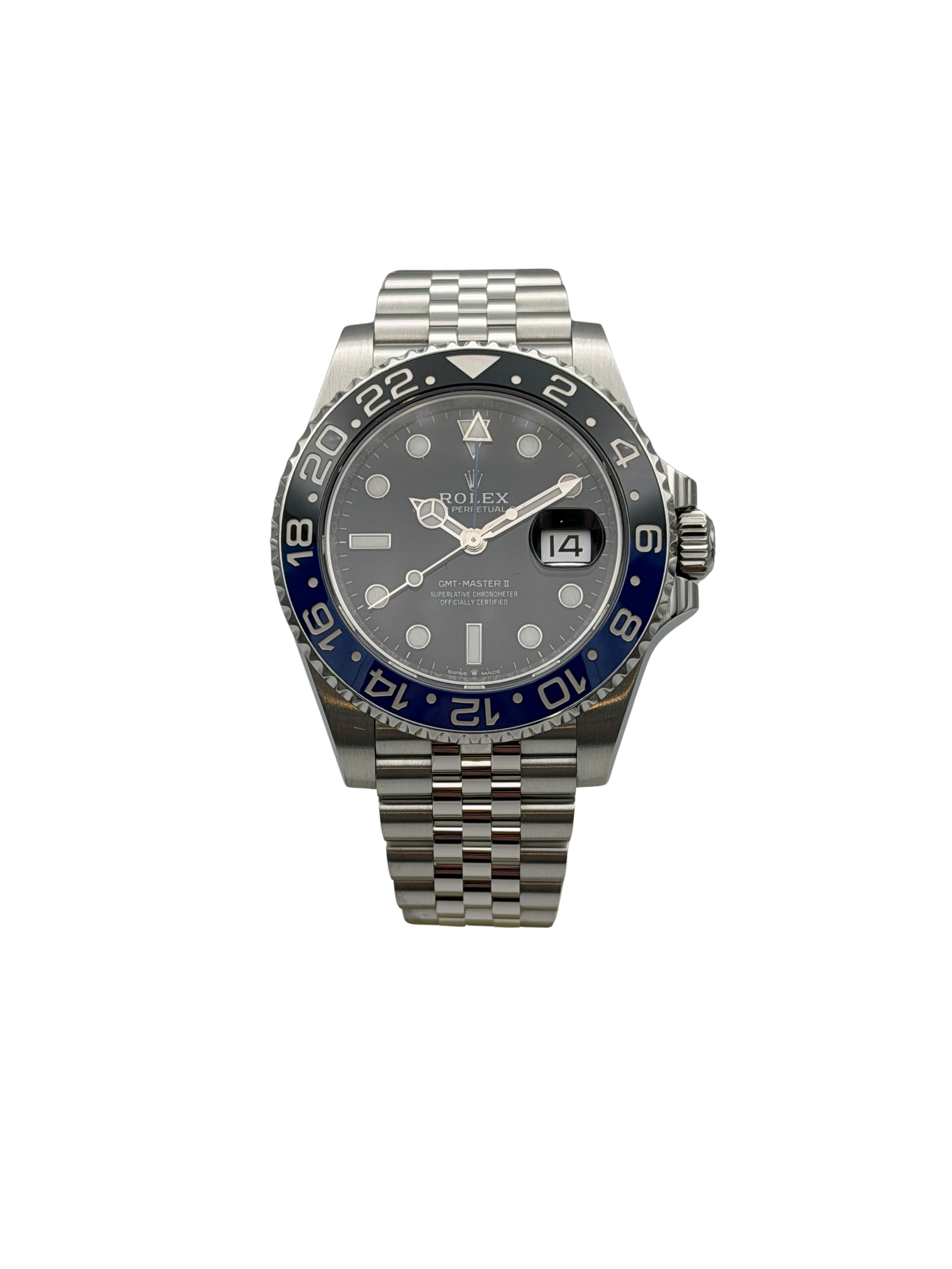 Rolex GMT-Master II "Bat Girl" reference 126710BLNR
